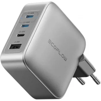 Мережевий зарядний пристрій EcoFlow RAPID Pro Charger 140W Grey (EFA-140W-GAN-CHARGER-EU)